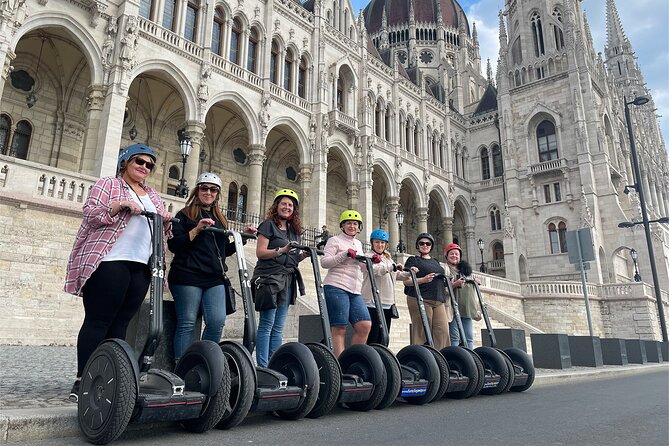3 Hours Budapest Segway Grand City Tour Buda, Margaret and Pest - Riding up to Matthias Church
