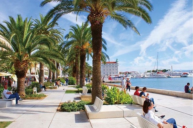 7 Days Balkan tour to historic Croatia and Bosnia Herzegovina - Split places a Roman palace inside a living city