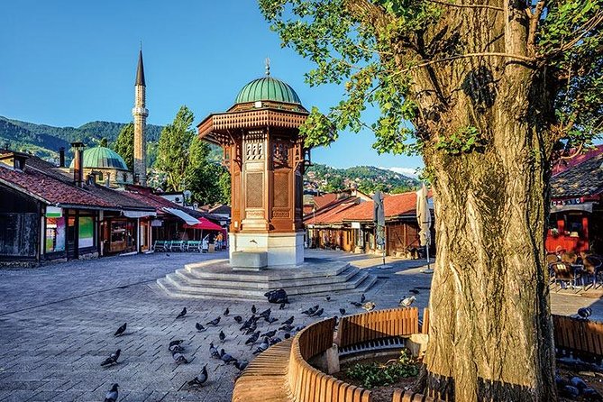 7 Days Balkan tour to historic Croatia and Bosnia Herzegovina - Sarajevo gives the route its historical weight