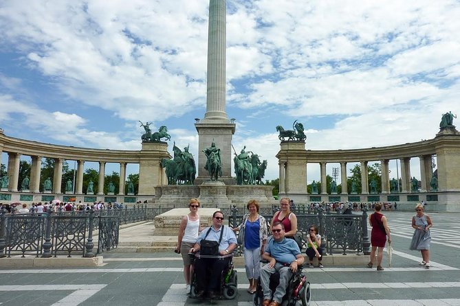 Accessible Budapest Tour - The Royal Palace terrace and Buda’s best views