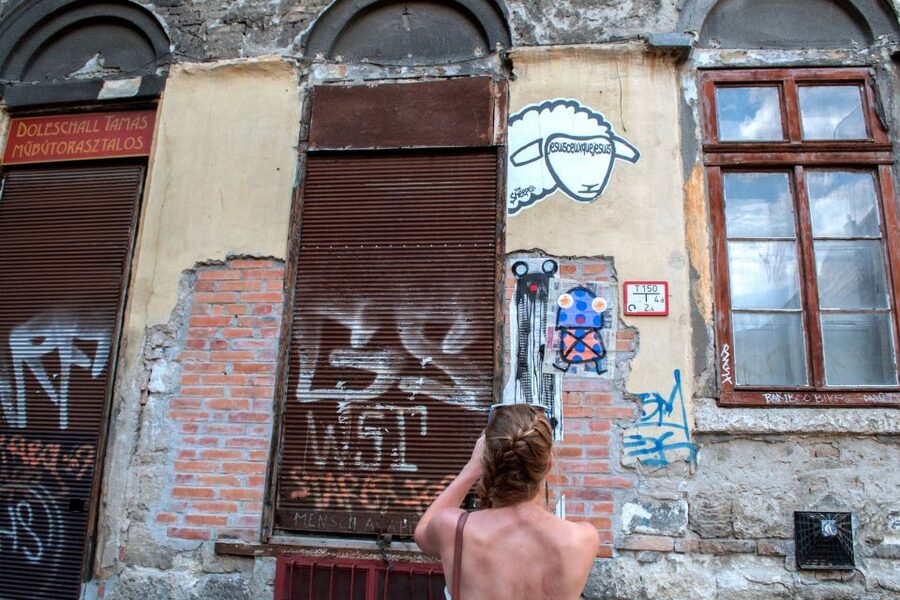 Alternative Budapest Walking Tour - Street art in the Seventh District