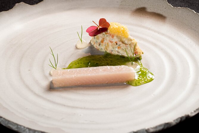 Audio visual multi-sensory chefs journey dinner experience - A secret entrance sets the tone at 7:30 pm