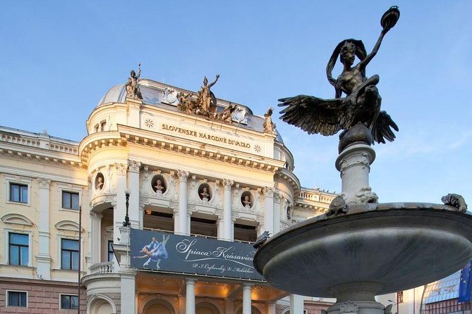 Bratislava, one day private trip from Budapest with guide! - Presidential Palace and the Ganymed Fountain