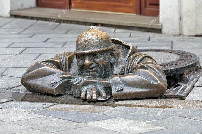Bratislava, one day private trip from Budapest with guide! - The main square, churches, and Napoleon