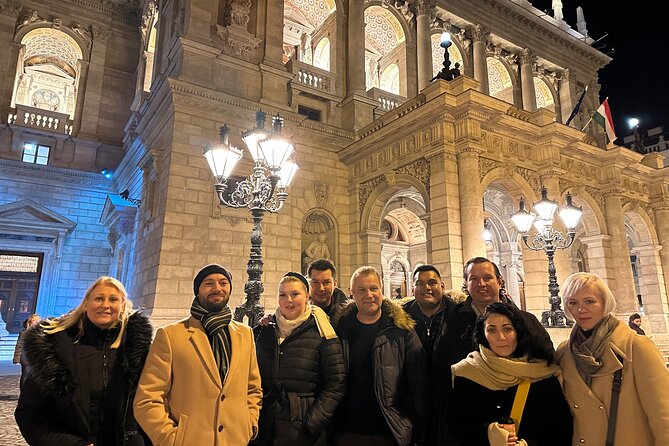 Bright Lights of Budapest Night Tour with Boat Cruise and Wine - Heroes’ Square gives you the grand opening