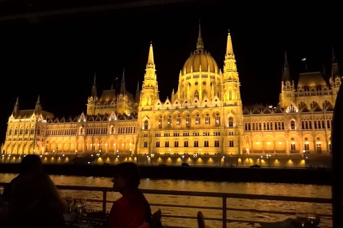 Bright Lights of Budapest Night Tour with Boat Cruise and Wine - A quick look at the Hungarian State Opera House