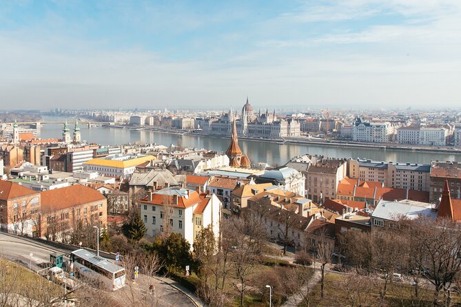 Buda Castle's Secrets with a Historian - Meeting the guide at the Holy Trinity Column