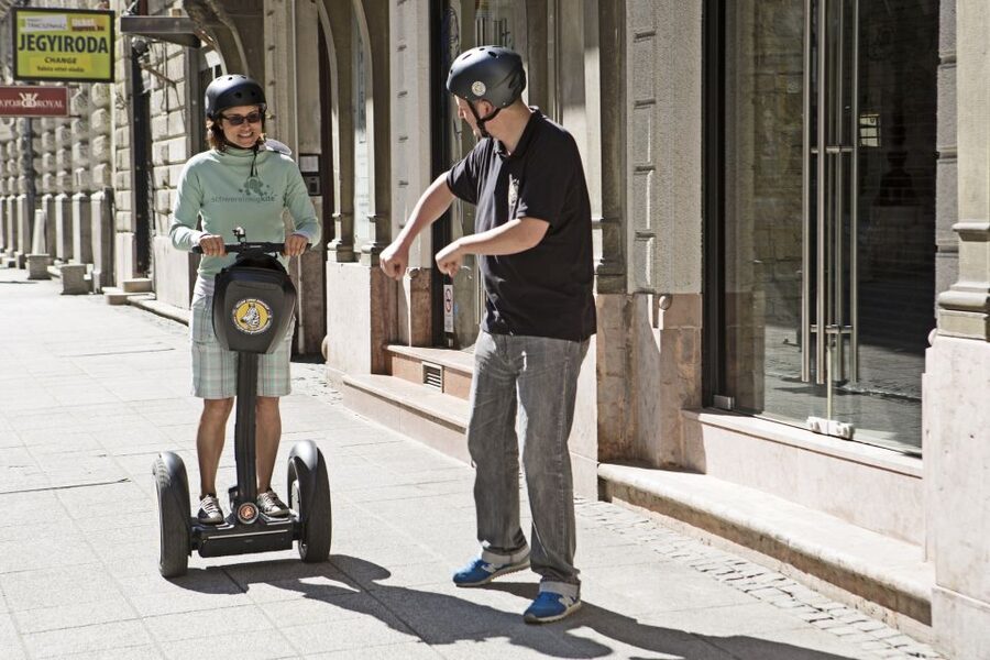 Budapest: 1-Hour Private Segway Tour - Getting comfortable on the Segway