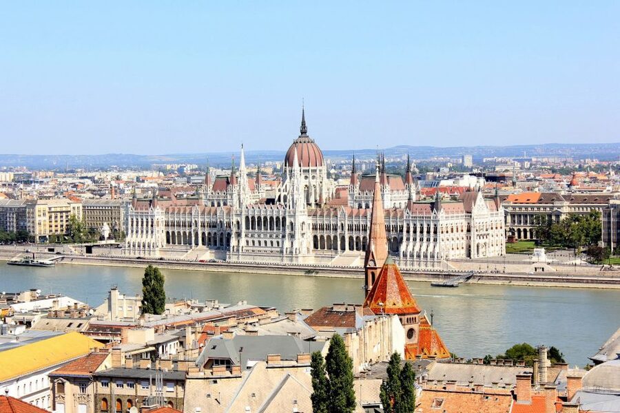 Budapest: All in One Walking Tour with Strudel House Stop - Chain Bridge connects the route