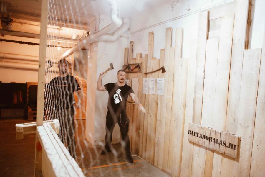 Budapest: Axe Throwing Experience - Who will enjoy it most?