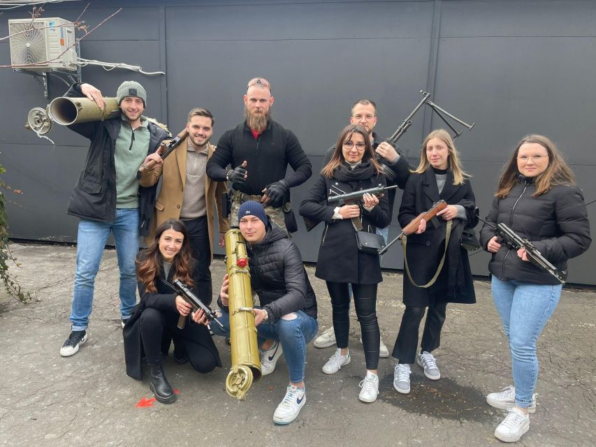 Budapest: Basic gun-shooting package - Four real firearms in the heart of Budapest