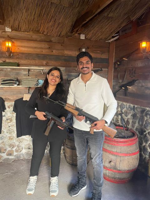 Budapest: Basic gun-shooting package - How the four-gun itinerary works