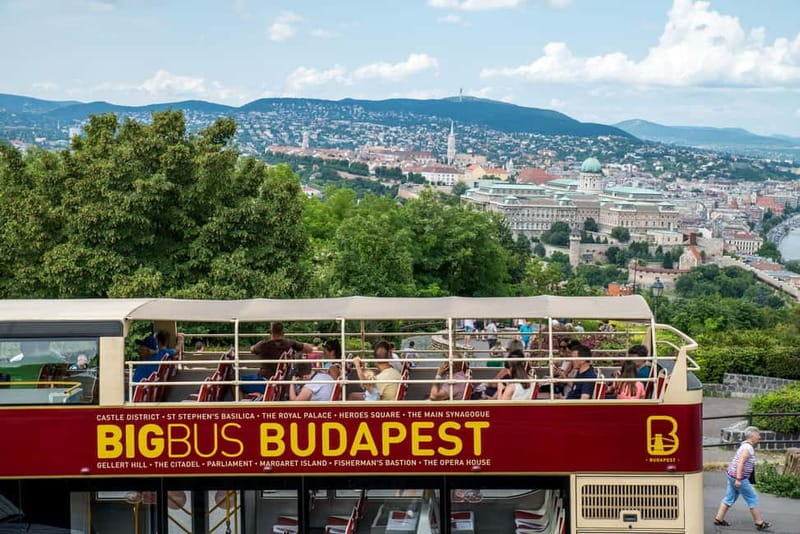 Budapest: Big Bus Hop-On Hop-Off Tour & Danube River Cruise - Buda Castle and the riverfront