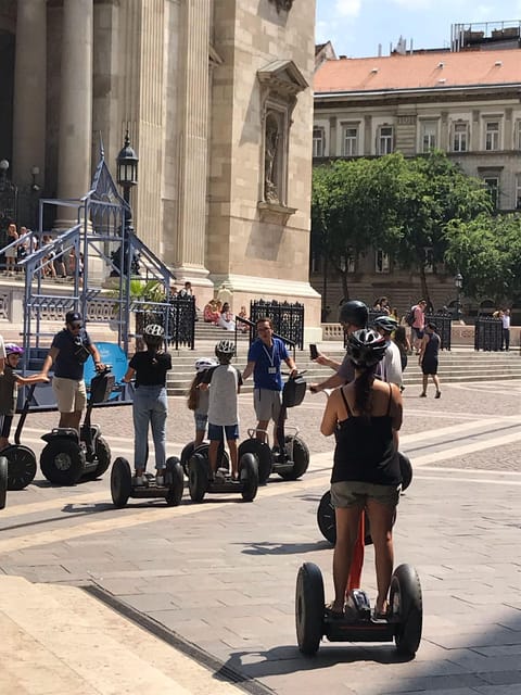 Budapest Buda Castle Private Segway Tour - Castle Garden Bazaar and the city views