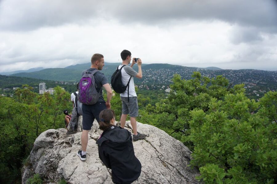 Budapest: Buda Hills Guided Hiking Tour with Optional Lunch - Elizabeth Lookout Tower and the first big panorama