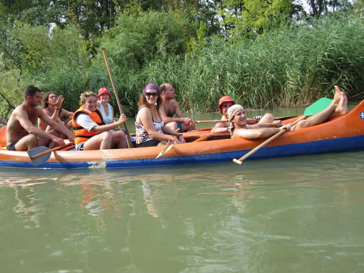 Budapest: Canoeing the Danube w or wo Sauna or Danube Beach - The optional sauna: five rooms and a plunge pool