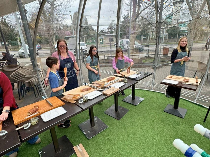 Budapest: Chimney Cake Workshop in City Park - Making three small chimney cakes