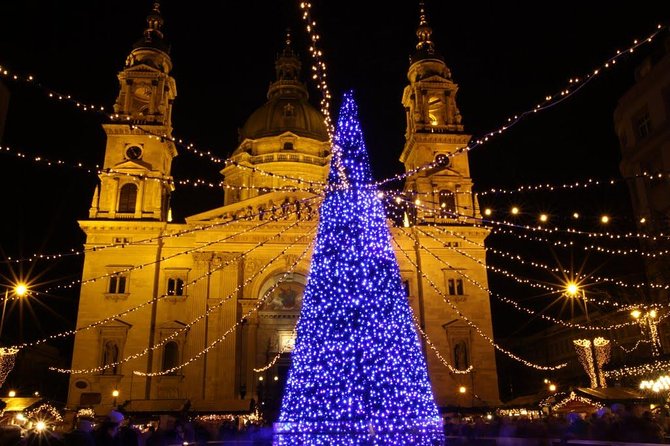 Budapest Christmas Market Tour with Basilica visit & Chimney cake - Starting beneath the Budapest Opera House