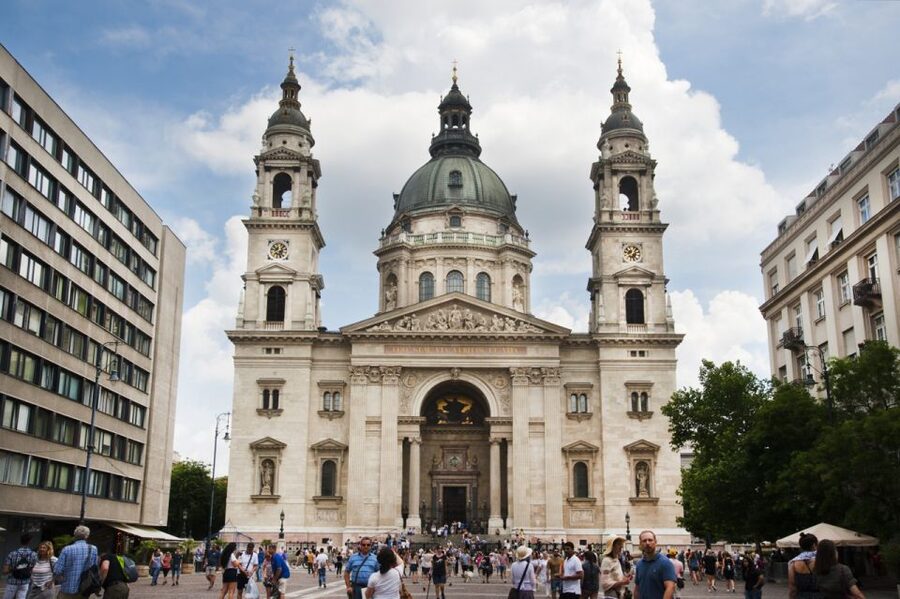 Budapest: City Center Walking Tour - Marcius 15 Square and the medieval opening