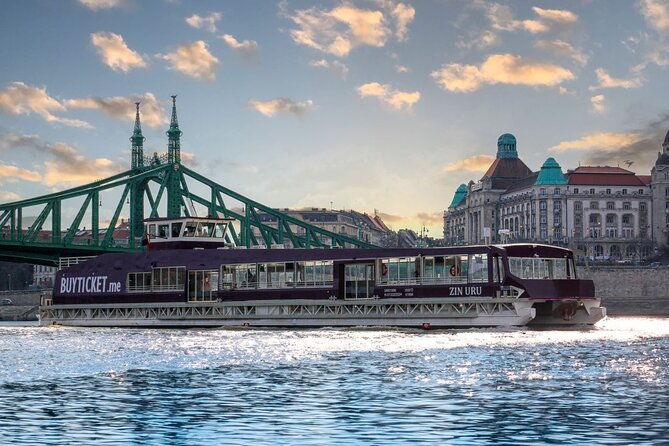 Budapest Danube 1 Hour Sunset or Night Cruise with Audio Guide - The audio guide, screens, and onboard facilities