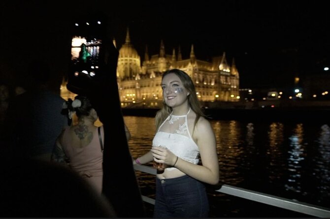 Budapest Danube Cruise with DJ, Drinks and After Party - The MS Stadt Wien and its open-air terrace