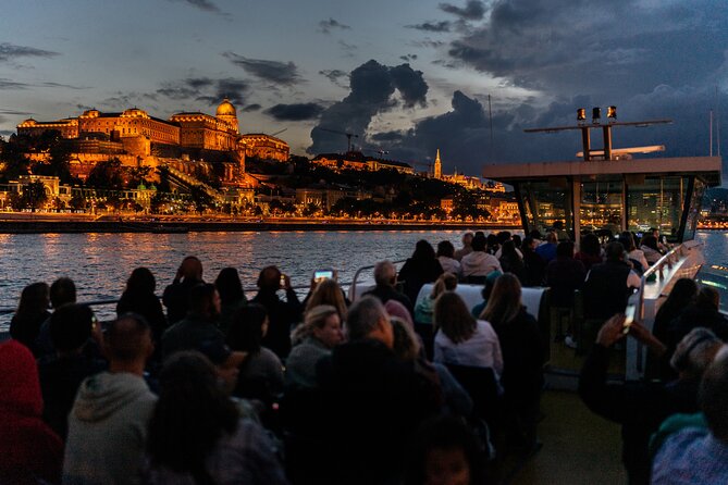 Budapest Danube River Sightseeing Night Cruise with Drink - Margaret Island and the return passage