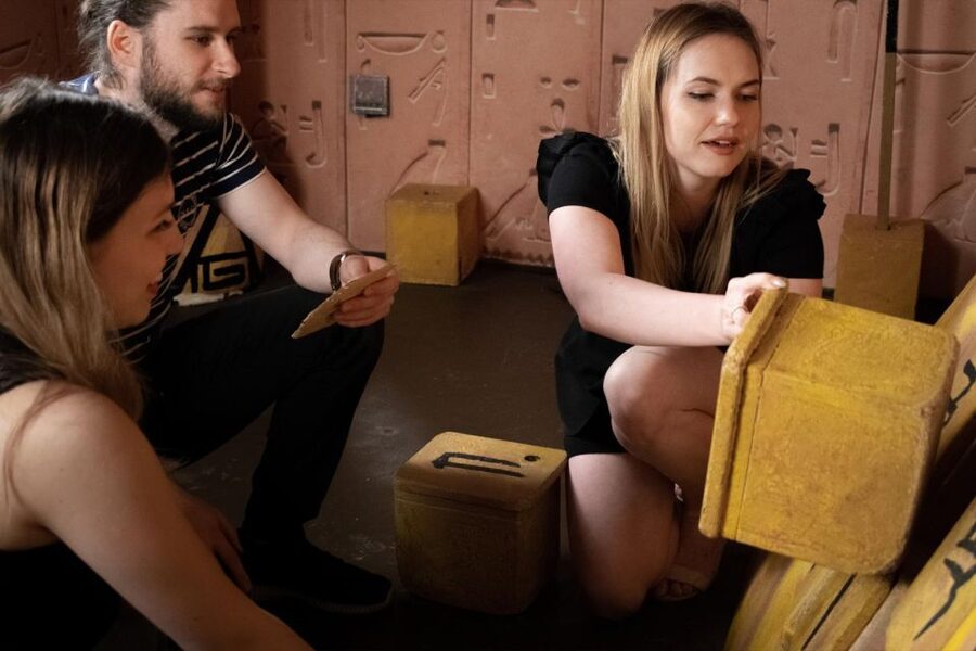 Budapest: Escape Room game - Egyptian Adventure - The setting and the Budapest location