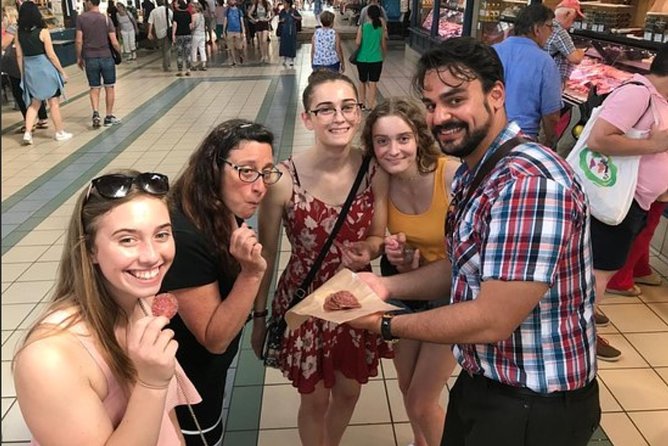 Budapest Foodie Tour - Central Market Hall, with pastries and butcher-shop tastings