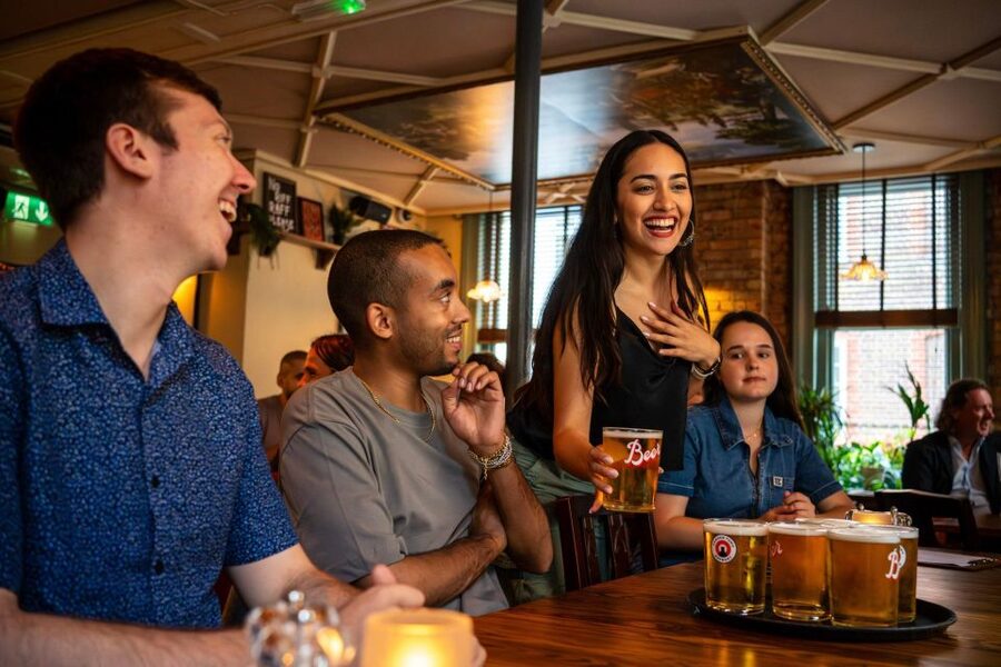 Budapest: Guided Bar Crawl Walking Tour - Meeting beside the Budapest Eye