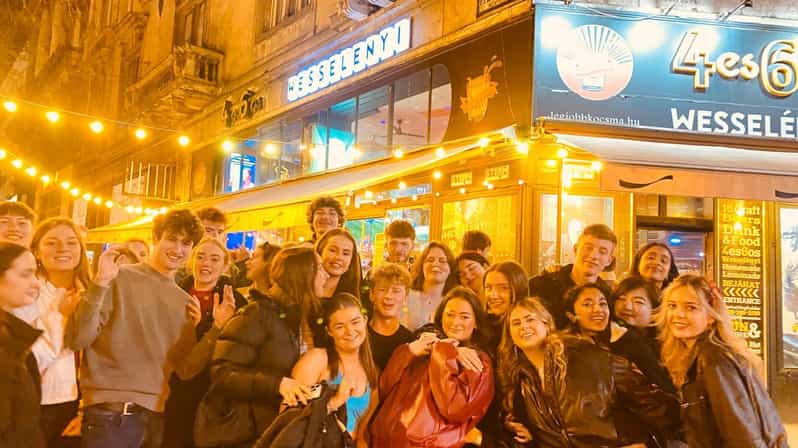 Budapest: Guided Bar Crawl with 1 Hour Open Bar and Shots - Budapest ruin bars with a ready-made social circle