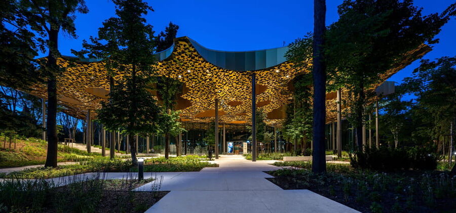Budapest: Guided Tour of the House of Music, Hungary - Glass walls and City Park views