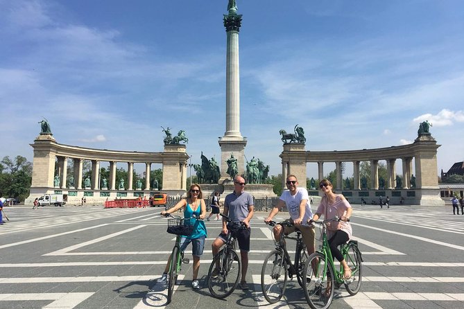 Budapest Highlights Bike Tour - Kossuth Lajos Square and Budapest’s great river view