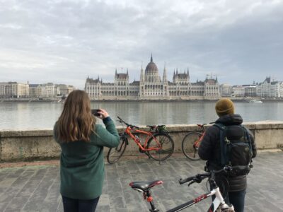 Historic Downtown Bicycle Ride with Scenic Views