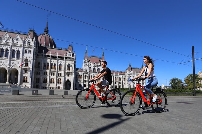 Budapest: Historic Downtown ride on E-Bicycles Buda & Pest - Central Pest, from the Basilica to Liberty Square