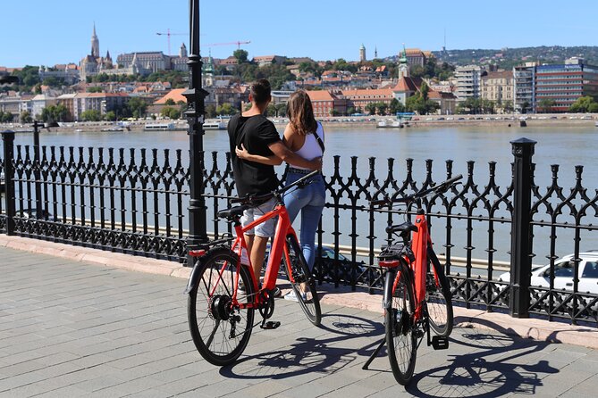 Budapest: Historic Downtown ride on E-Bicycles Buda & Pest - Royal Gardens, thermal baths, and Liberty Bridge