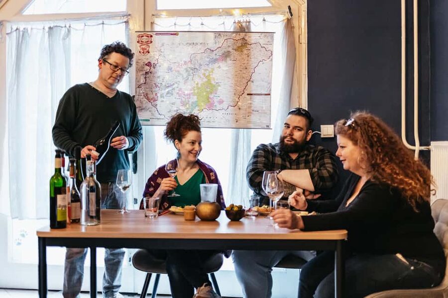 Budapest: Hungarian Wine Tasting with 7 Wines and Tapas - Starting at Wine the Gap in central Budapest