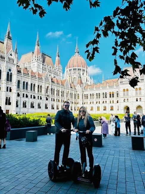 Budapest: Live-Guided Segway Tour to Margaret Island - Riverside paths and Parliament from the Buda side