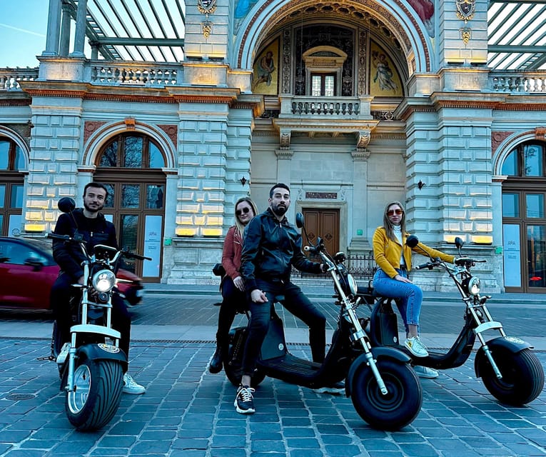 Budapest: Monster Bike Roller Guided City Tour - Parliament from the Danube side
