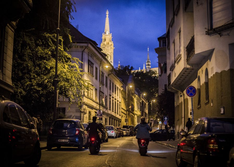 Budapest: Night Tour on MonsteRoller e-Scooter - Thirty minutes around Buda Castle