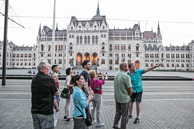 Budapest Night Walking Tour with Danube River Cruise - Crossing the Chain Bridge without crossing it