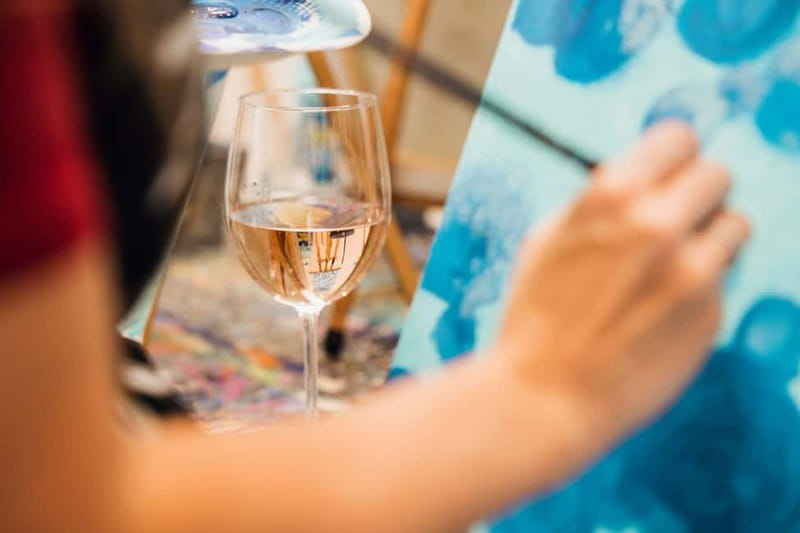 Budapest: Paint and sip experience - Picking a painting from more than 200 choices