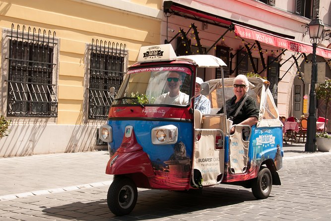 Budapest Private Tuk Tuk Half-Day Tour - Gellért Hill brings the best high views