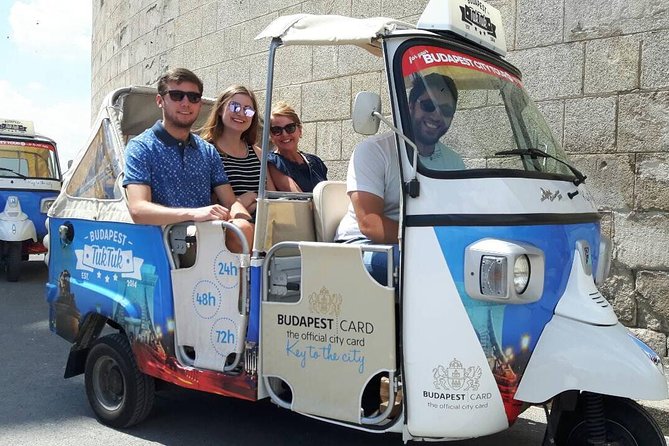 Budapest Private Tuk Tuk Half-Day Tour - Parliament and the memorials along the river