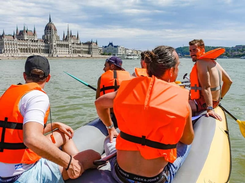 Budapest Rafting - Sunset Cruise - Parliament, bridges, and the Buda hills