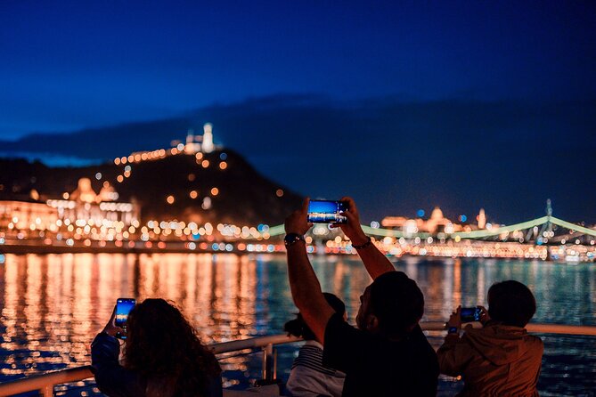 Budapest River Cruise with 1 Free Tokaj Frizzante and Audio Guide - Parliament, bridges, and Buda Castle from the water