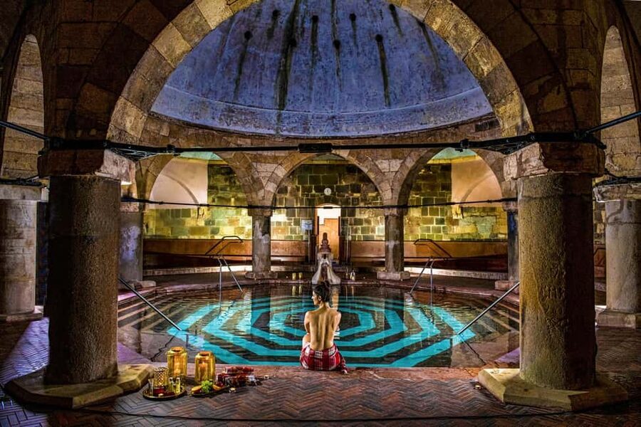 Budapest: Rudas Spa Entry with 3-Course Meal - The thermal pools and sauna circuit