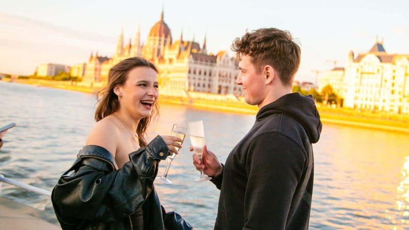 Budapest: Sip and Sail River Cruise with Unlimited Prosecco - Parliament, Margaret Island, and the northern view