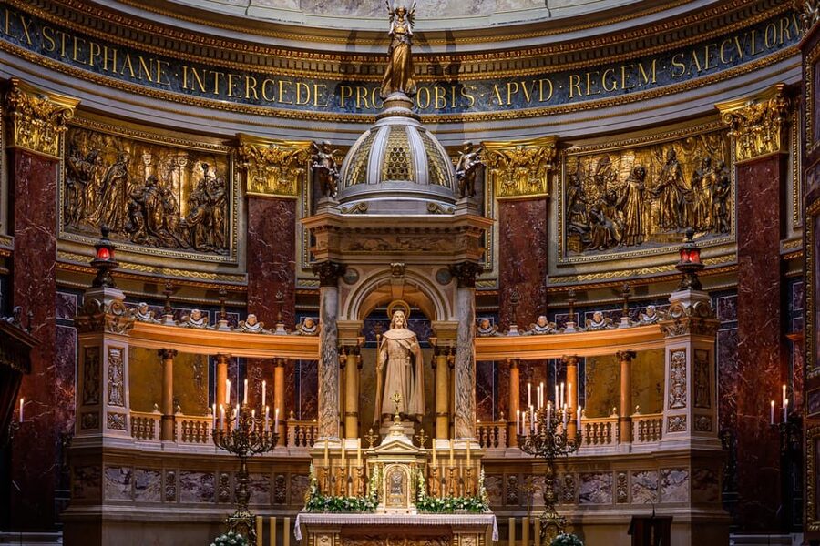 Budapest: St. Stephen's Basilica Entry with Terrace Option - Seeing St. Stephen’s mummified right hand