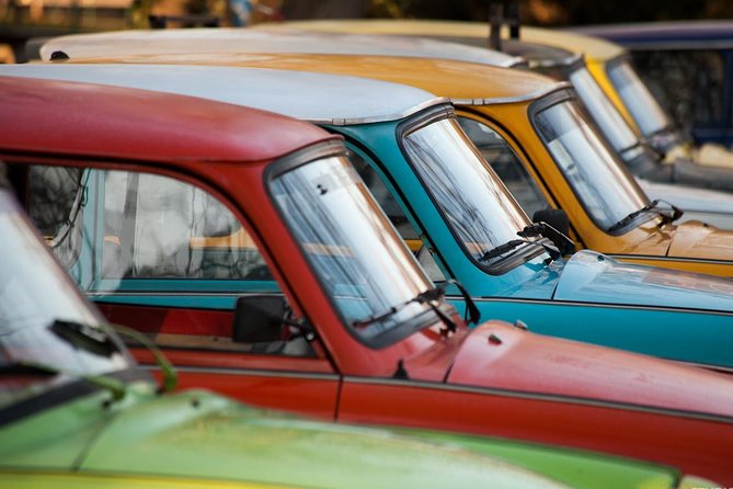 Budapest Trabant Tour- Go Trabi Go - Learning the Trabant controls
