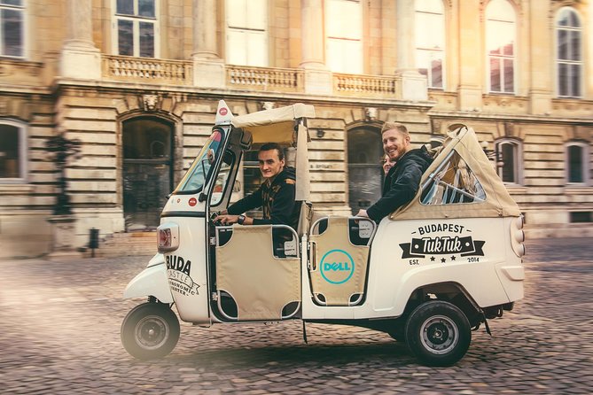 Budapest Tuk Tuk Tour with House of the Unicum Distillery Visit - The Jewish Quarter, synagogue, and downtown parks